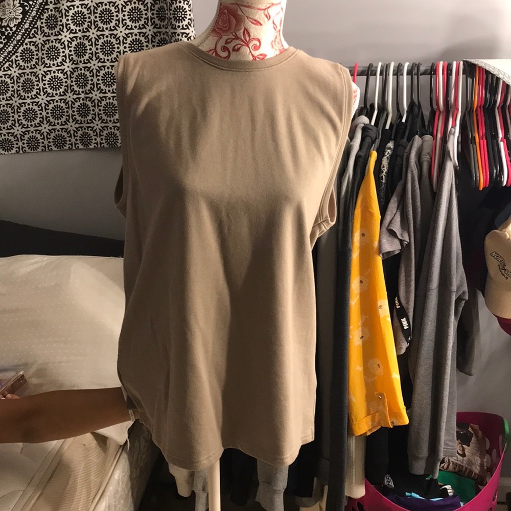 Tan tank top